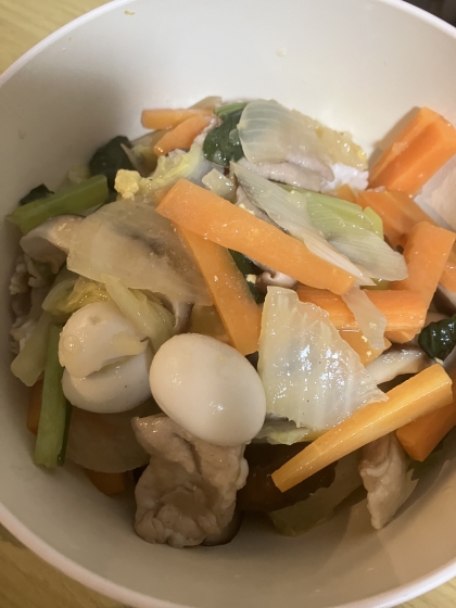 野菜たっぷり★中華丼