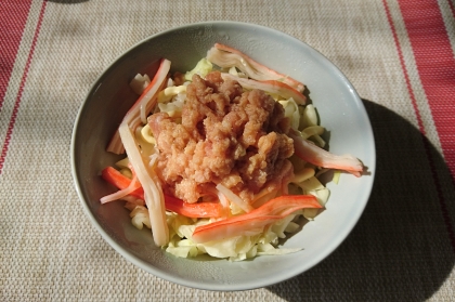 「サラダネギトロ丼」　　　　♪♪