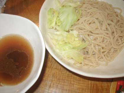 茹でキャベツたっぷりつけラーメン