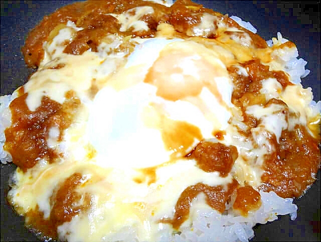 カレーリメイク★フライパンで焼きカレー