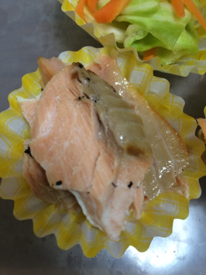 レンジで簡単朝の焼き鮭 レシピ 作り方 By Vivavii 楽天レシピ