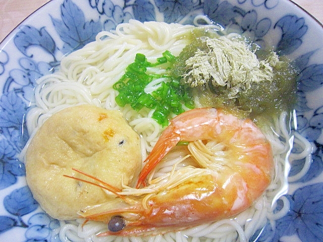 えび＆がんもどき入りにゅー麺