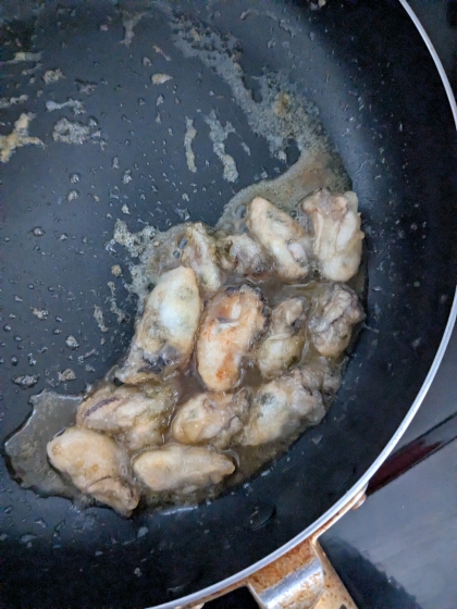 冷凍牡蠣で！ガーリックバター醤油焼き