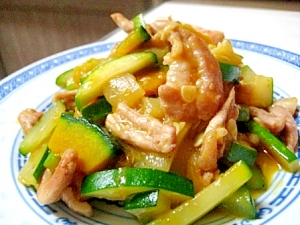 豚肉とズッキーニ カボチャの炒め物 レシピ 作り方 By K5b4 楽天レシピ