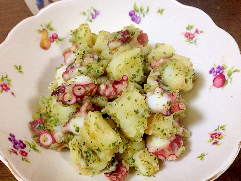 タコとジャガイモのジェノベーゼ