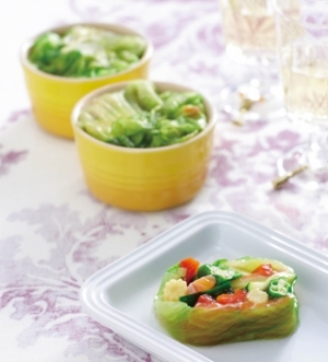 [ル・クルーゼ公式] 野菜とサーモンのテリーヌ