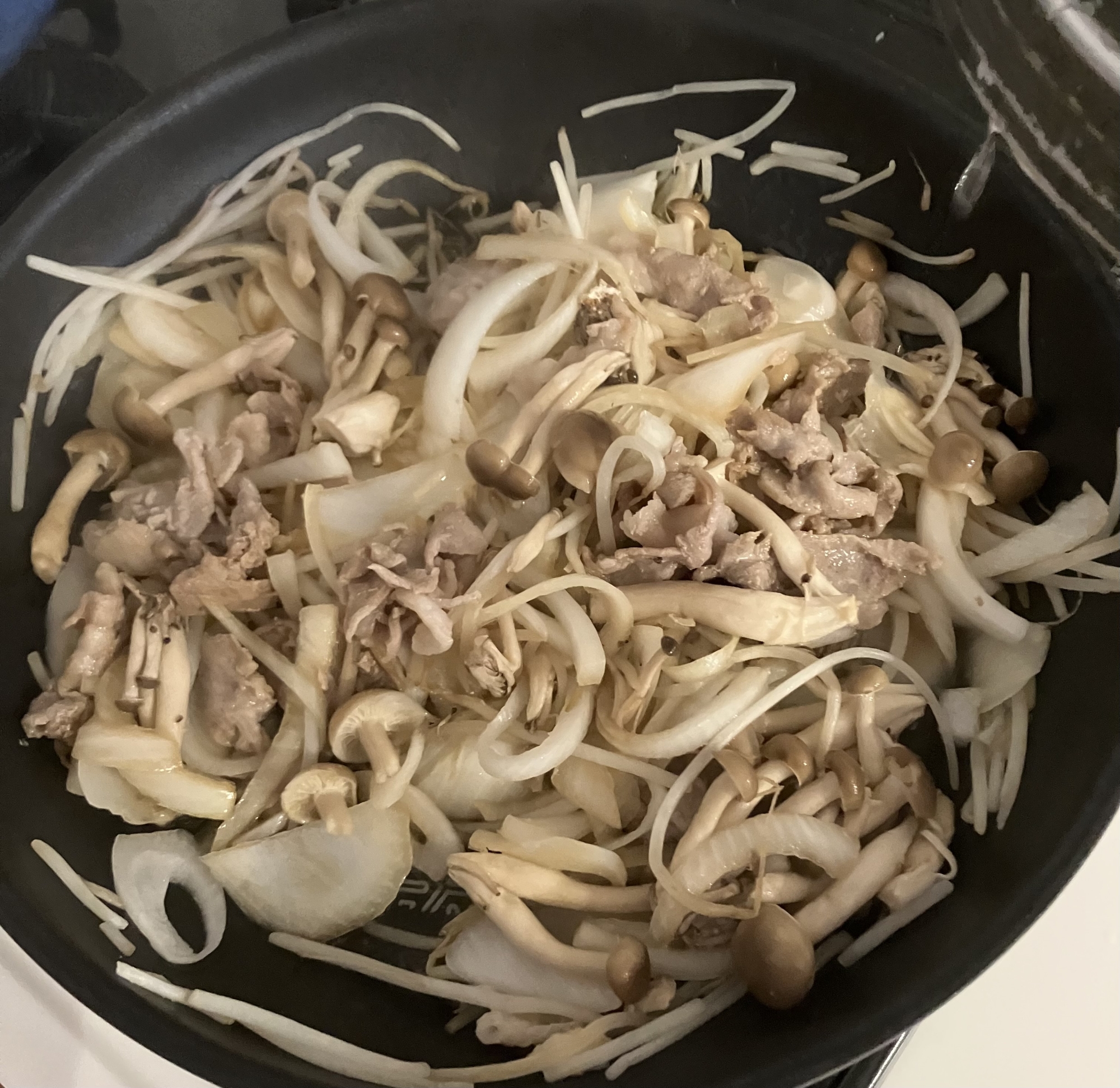 しめじの香りの醤油いため