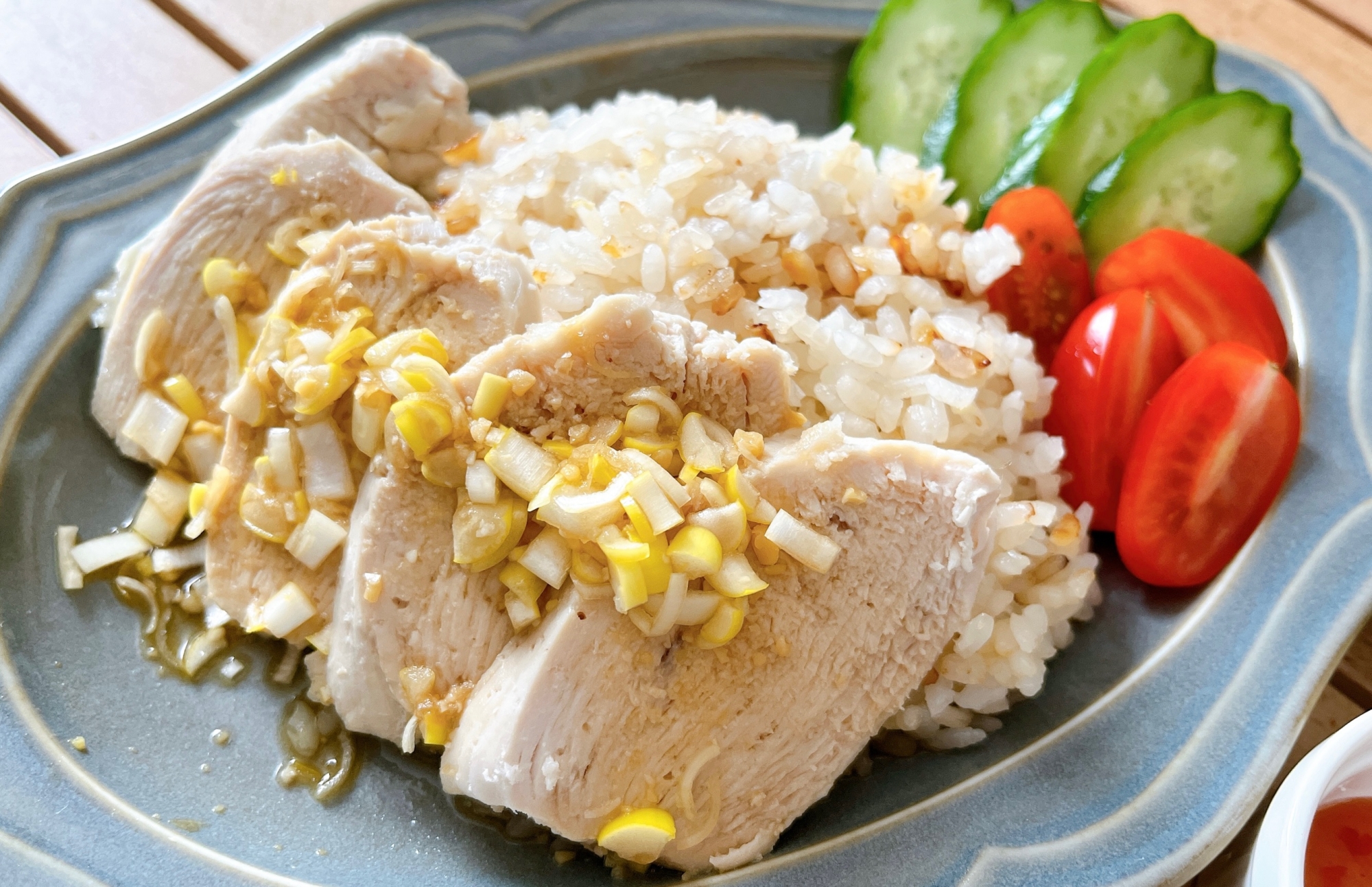 鶏むね肉で!カオマンガイ!日本人向けの味付け