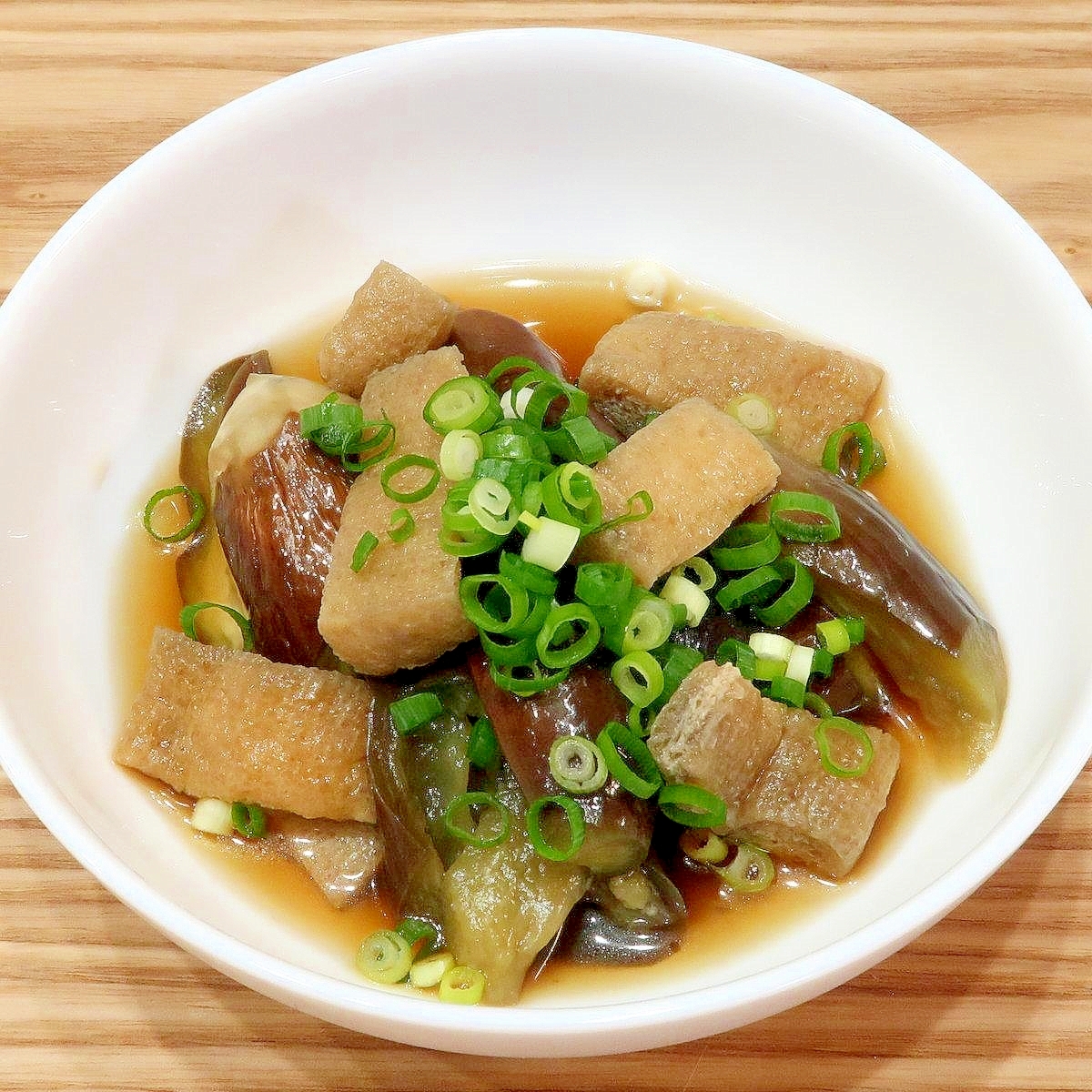 ナスと油揚げの煮びたし☆お手軽に