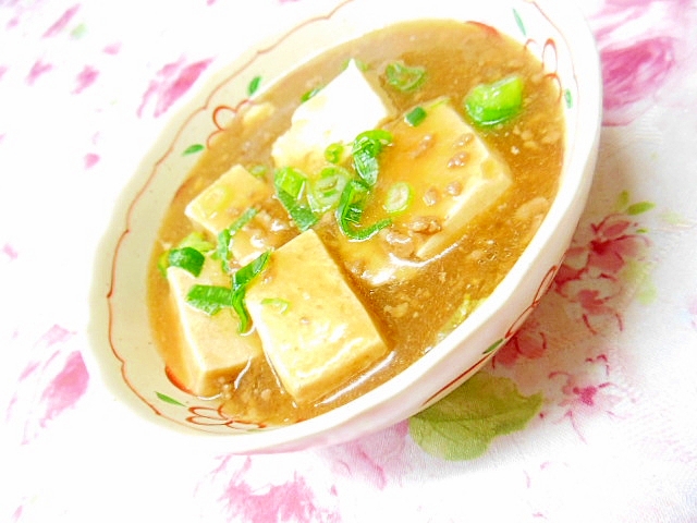 甜麺醤とダシダｄｅ❤生姜効いてる麻婆豆腐❤