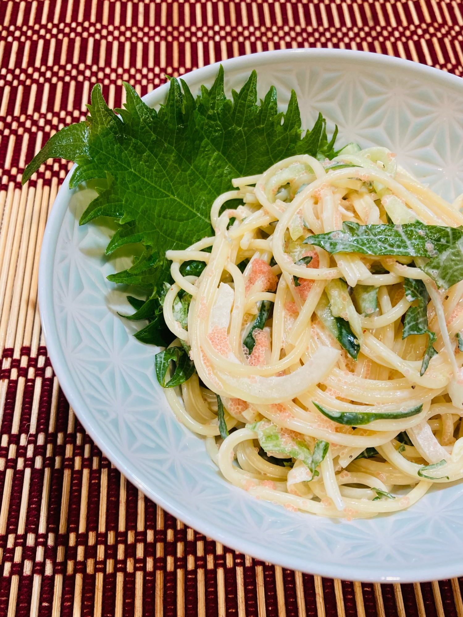 ♦️明太子と大葉のスパゲッティサラダ