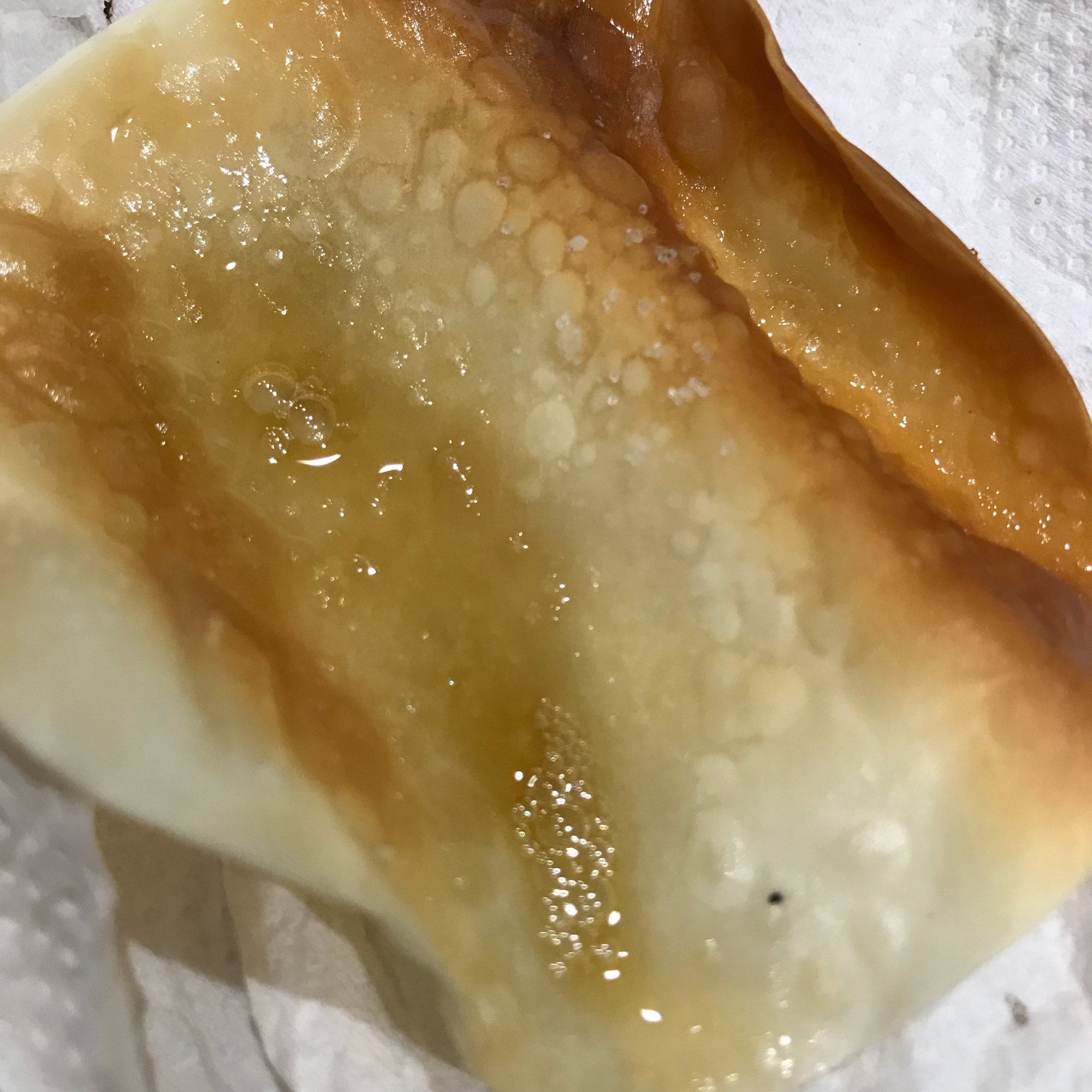 餃子の皮で簡単旨塩煎餅