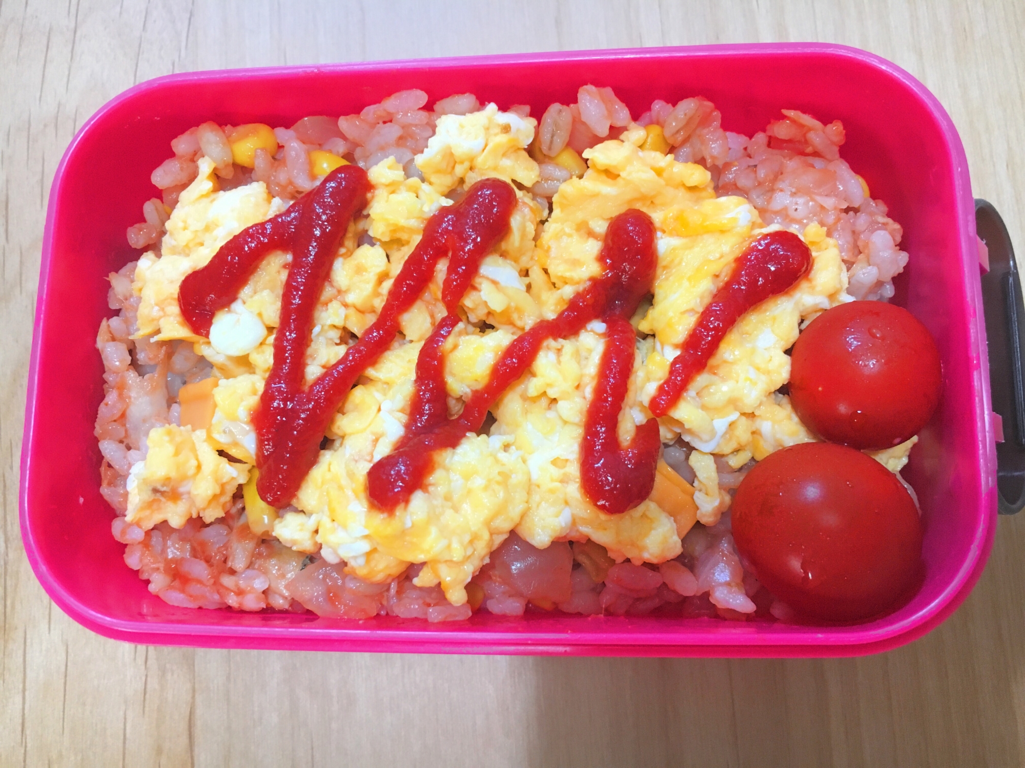 ツナとコーンのオムライス弁当 レシピ 作り方 By あや512 楽天レシピ ツナとコーンのオムライス弁当 レシピ 作り方 By あや512 楽天レシピ