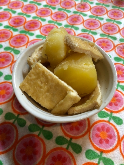 じゃがいもと油揚げの煮物