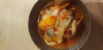 スタミナ満点❤ピーマン入り夏野菜スープ