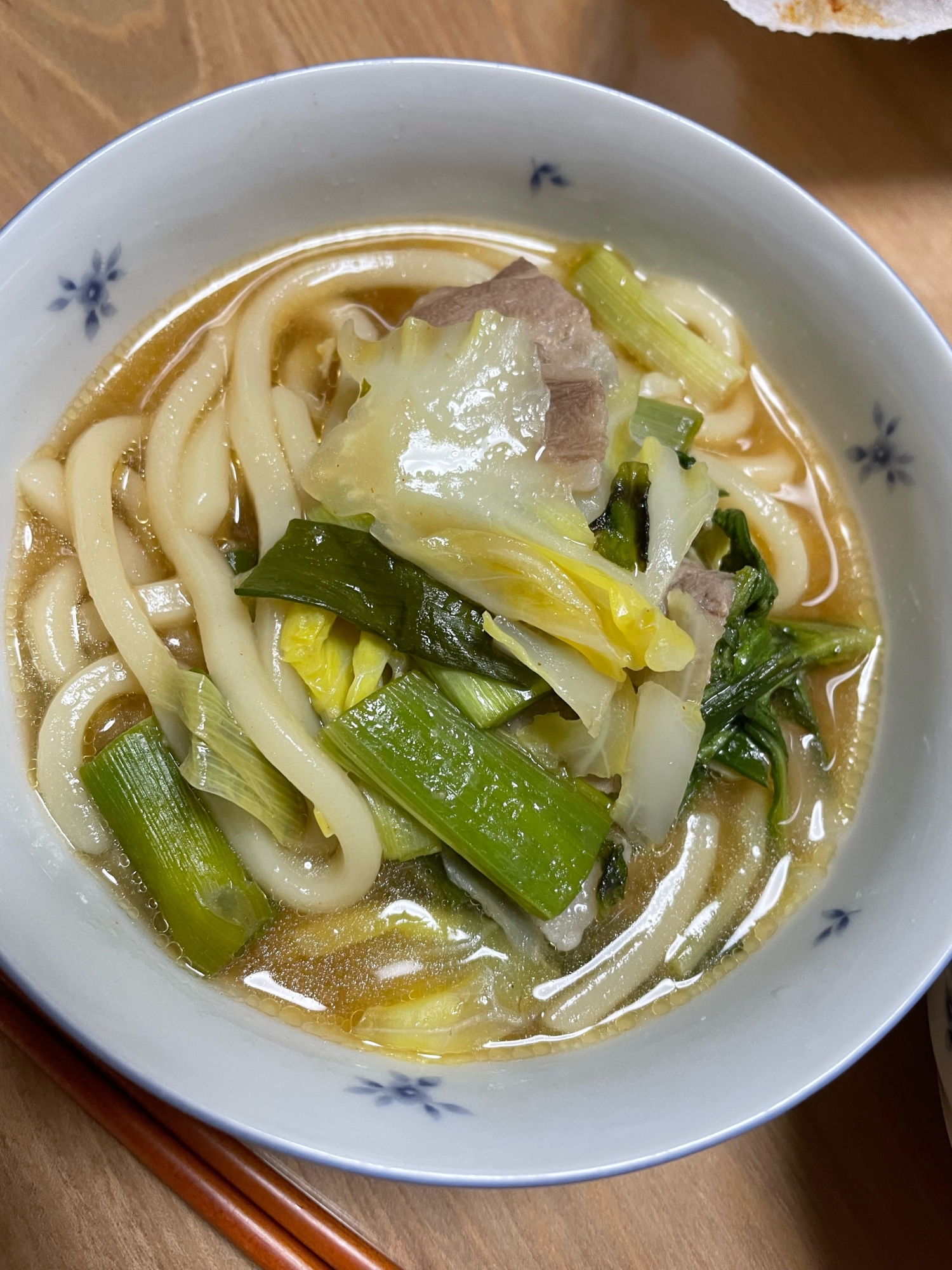 ポン酢うどん