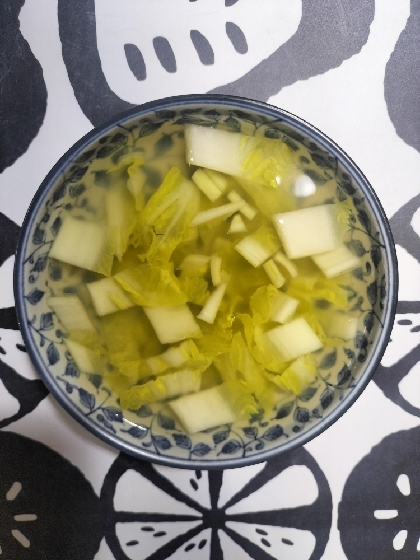 白菜の柔らかスープ✧˖°
