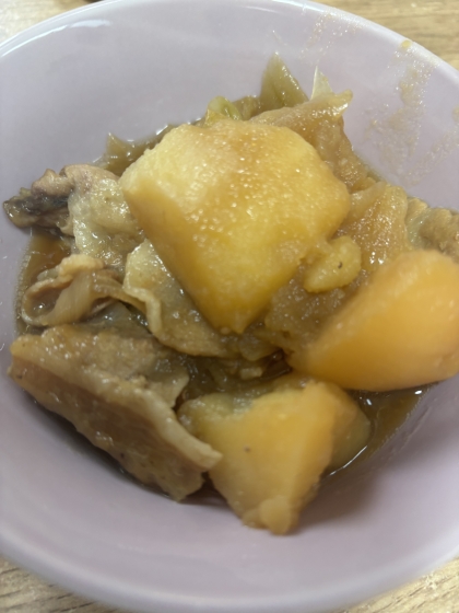 あっさり味のやわらか肉じゃが