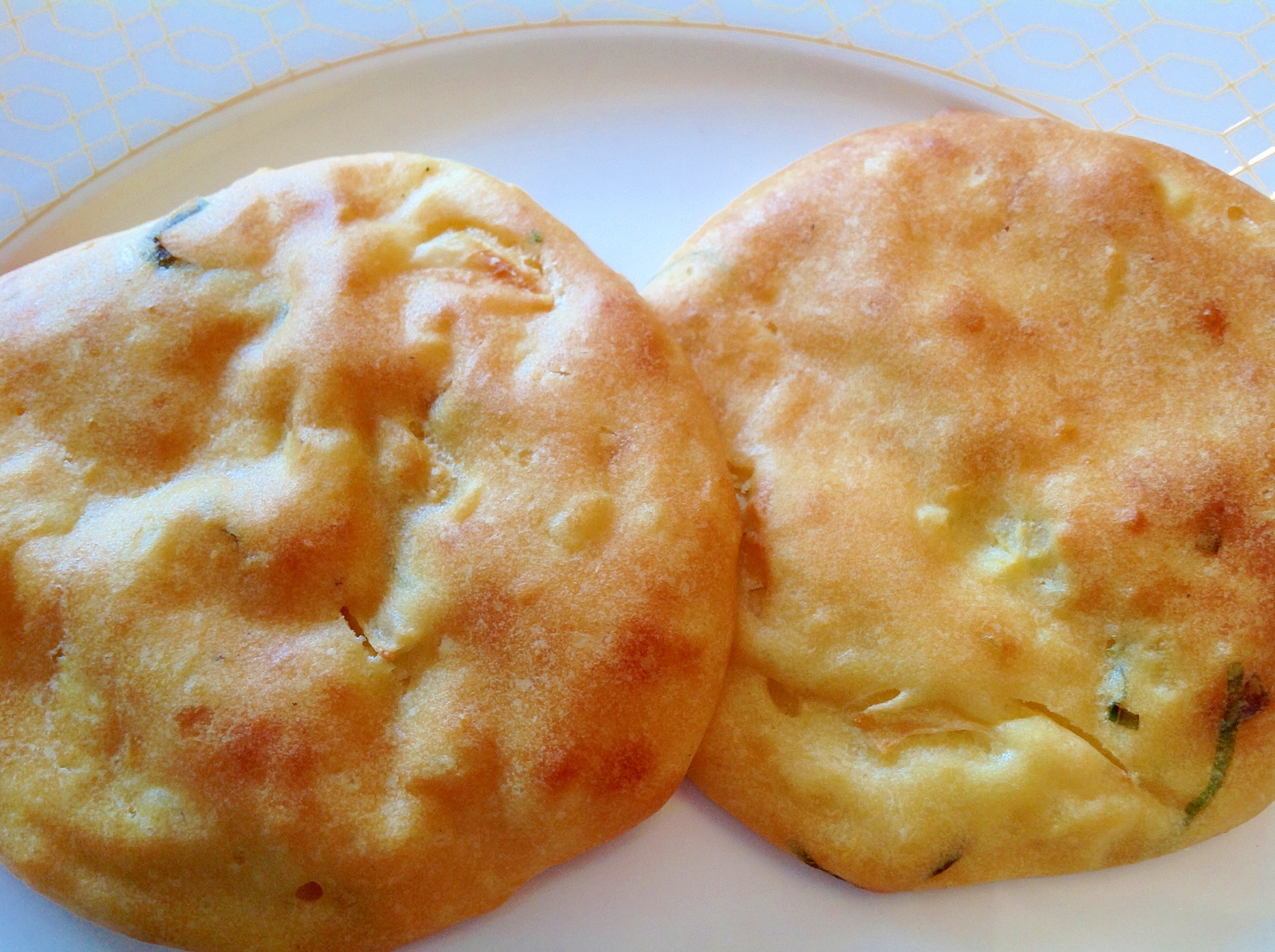 ネギ入り焼きマッシュポテト