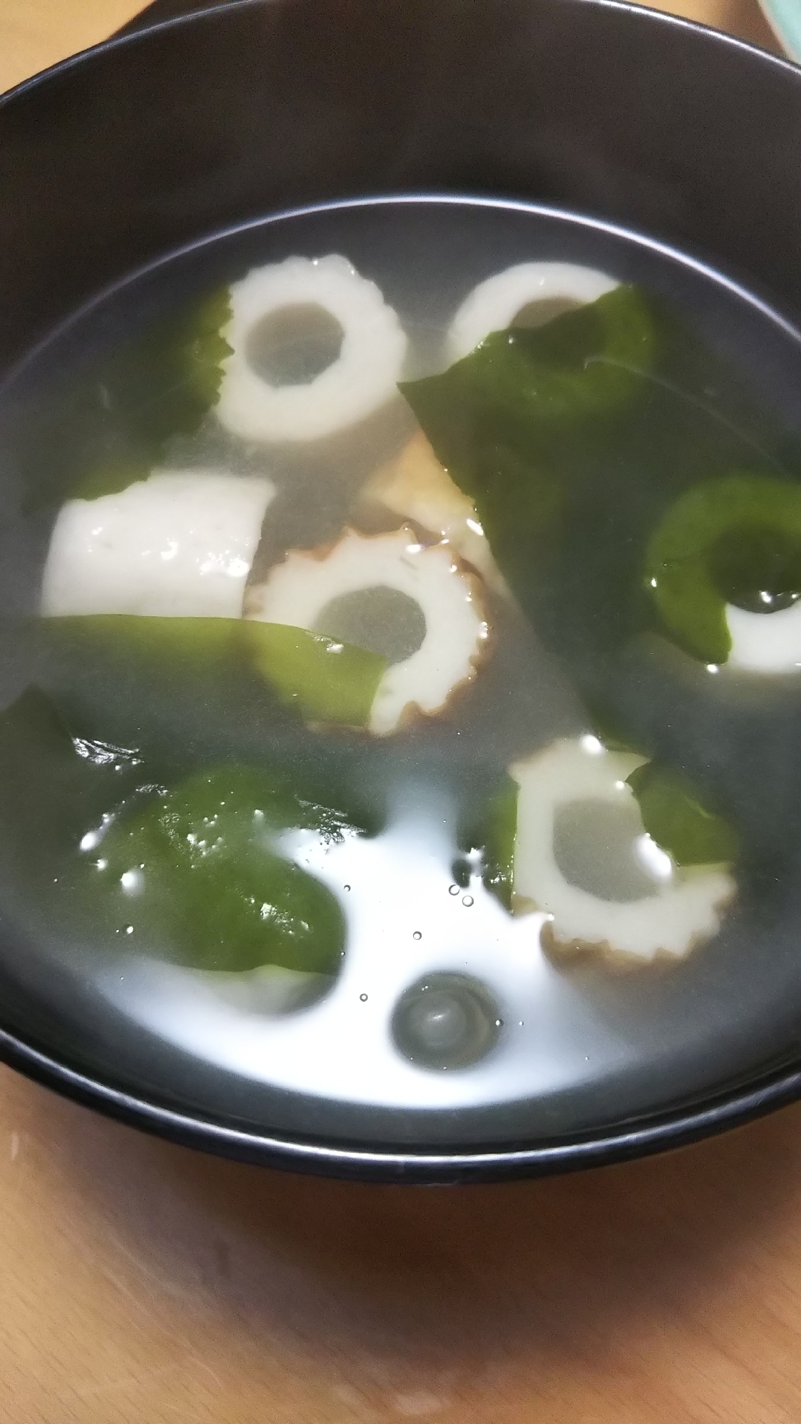 ちくわの和風スープ