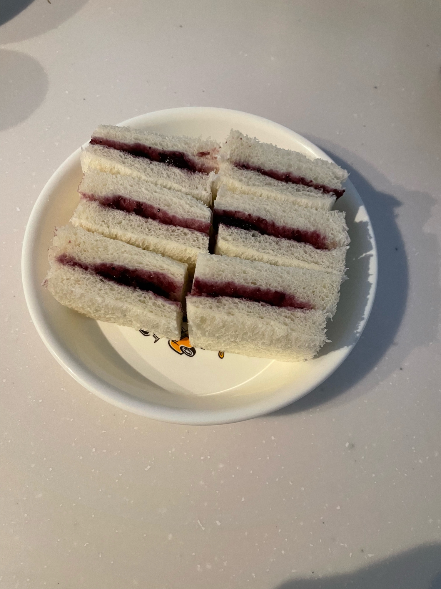 ブルーベリーチーズサンドイッチ