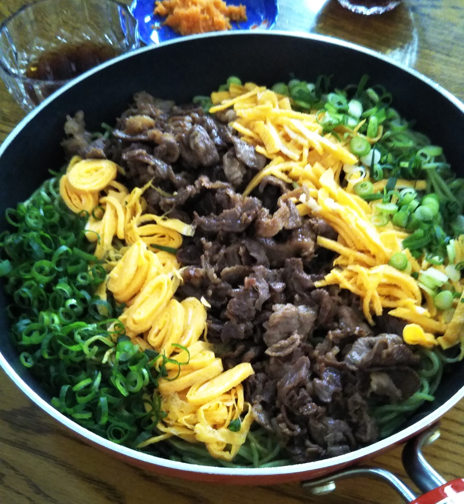 フライパンde瓦そば