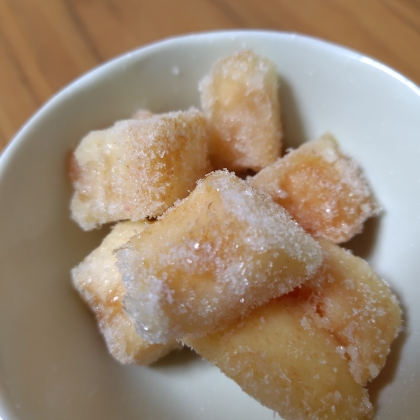 カットした桃の冷凍保存✧˖°
