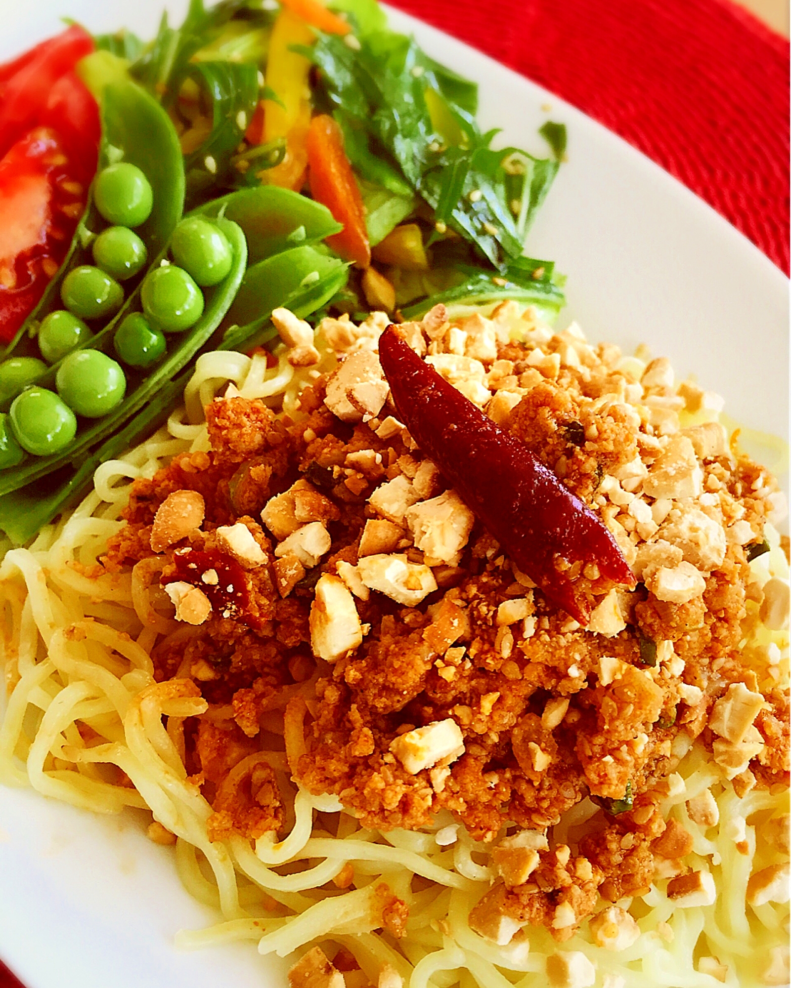 夏に旨辛！汁なし担々麺！