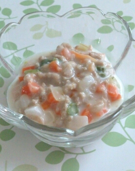 離乳食中期後半 豚肉のシチュー レシピ 作り方 By はな94 楽天レシピ 離乳食中期後半 豚肉のシチュー レシピ 作り方 By はな94 楽天レシピ