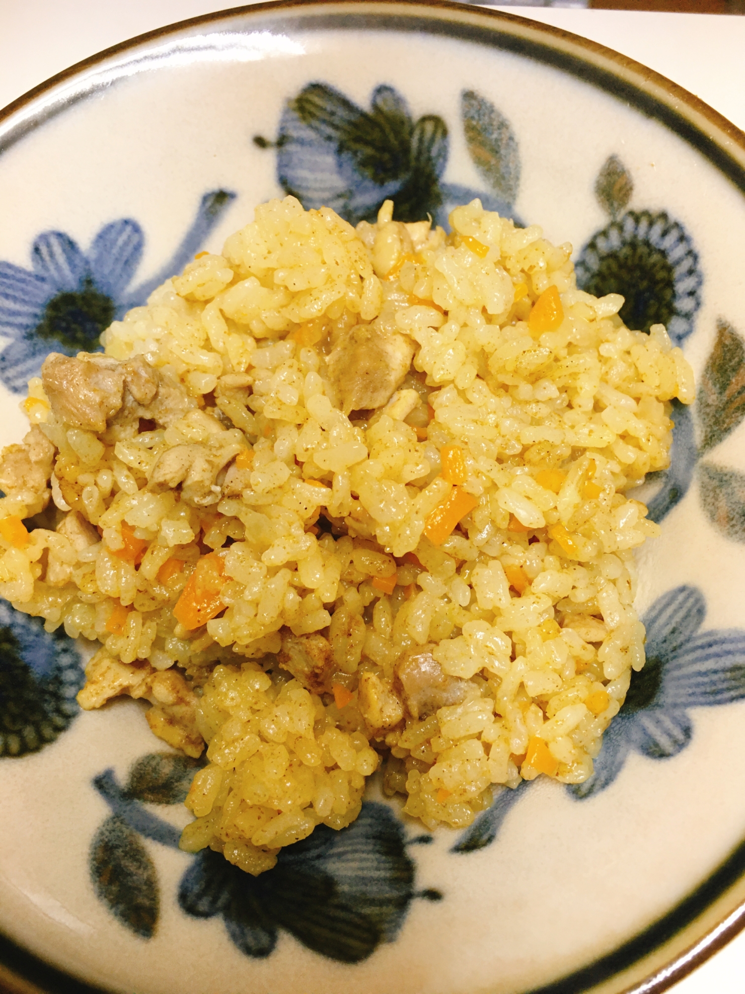 シンプル☆炊飯器でカレーピラフ