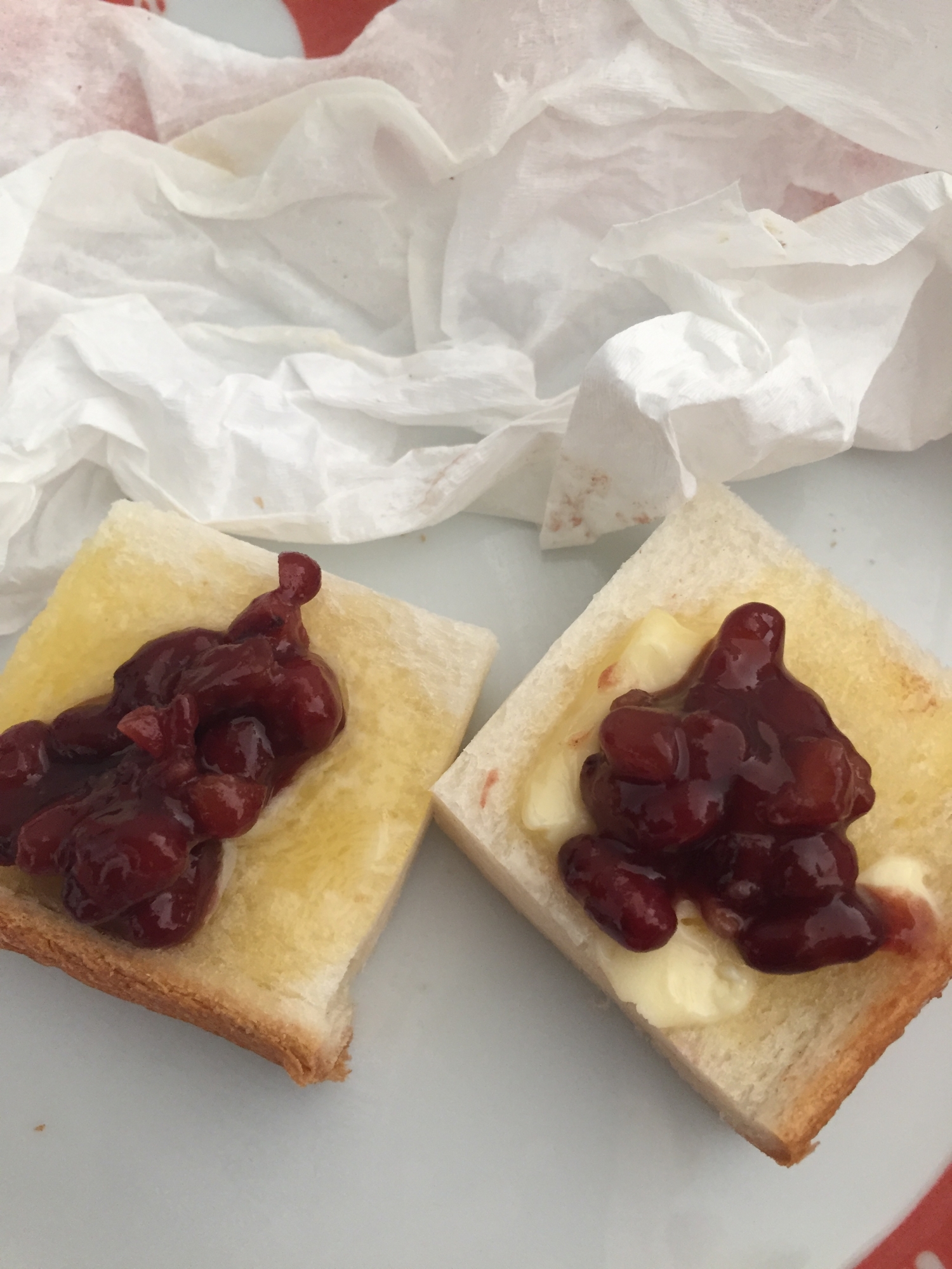 手作りあんバターのふわふわ食パン レシピ 作り方 By へんてこへんてこママ 楽天レシピ