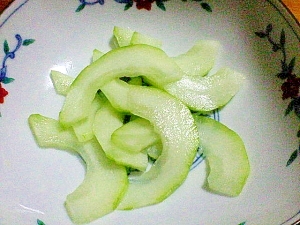 簡単♪うりの浅漬け(2種)