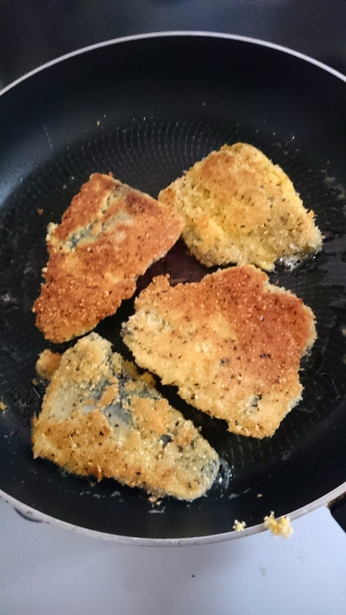 鯖のパン粉焼き～ほんのりカレー風味～