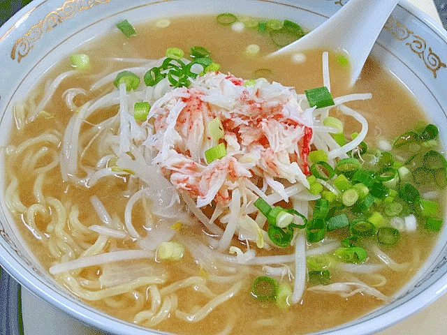 濃厚カニだし☆　「カニ味噌ラーメン」