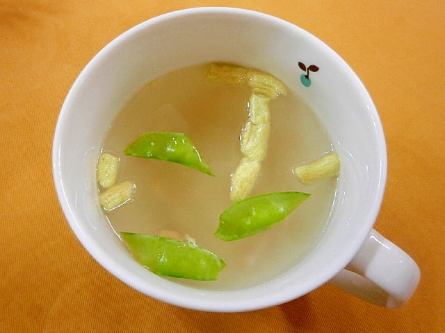 ビーノとえんどうのスープ