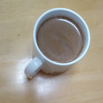 ホット豆乳コーヒー