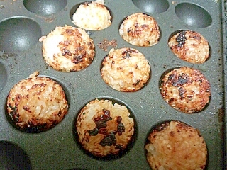 たこ焼き器で作る！コロコロ焼おにぎり