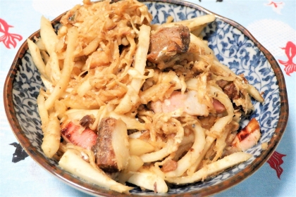 pekopeko-chanさんハイサイ♪
私もパパヤーイリチー大好物です。
生の大根と切干大根で作ったらそれっぽい食感と美味しさになりました。
ご馳走様でした。