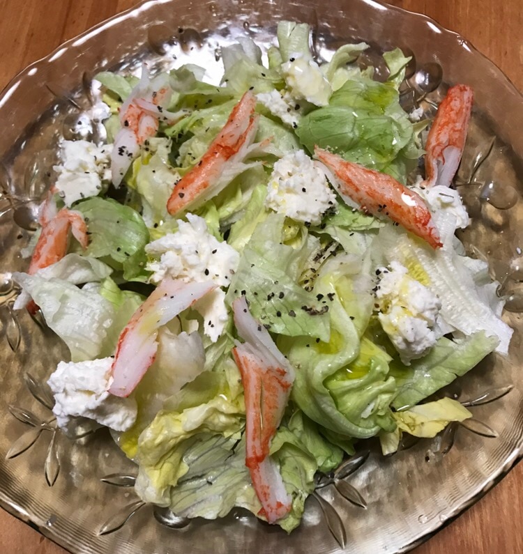 カニカマとモッツァレラのサラダ レシピ・作り方 by ボンド子 - 楽天レシピ