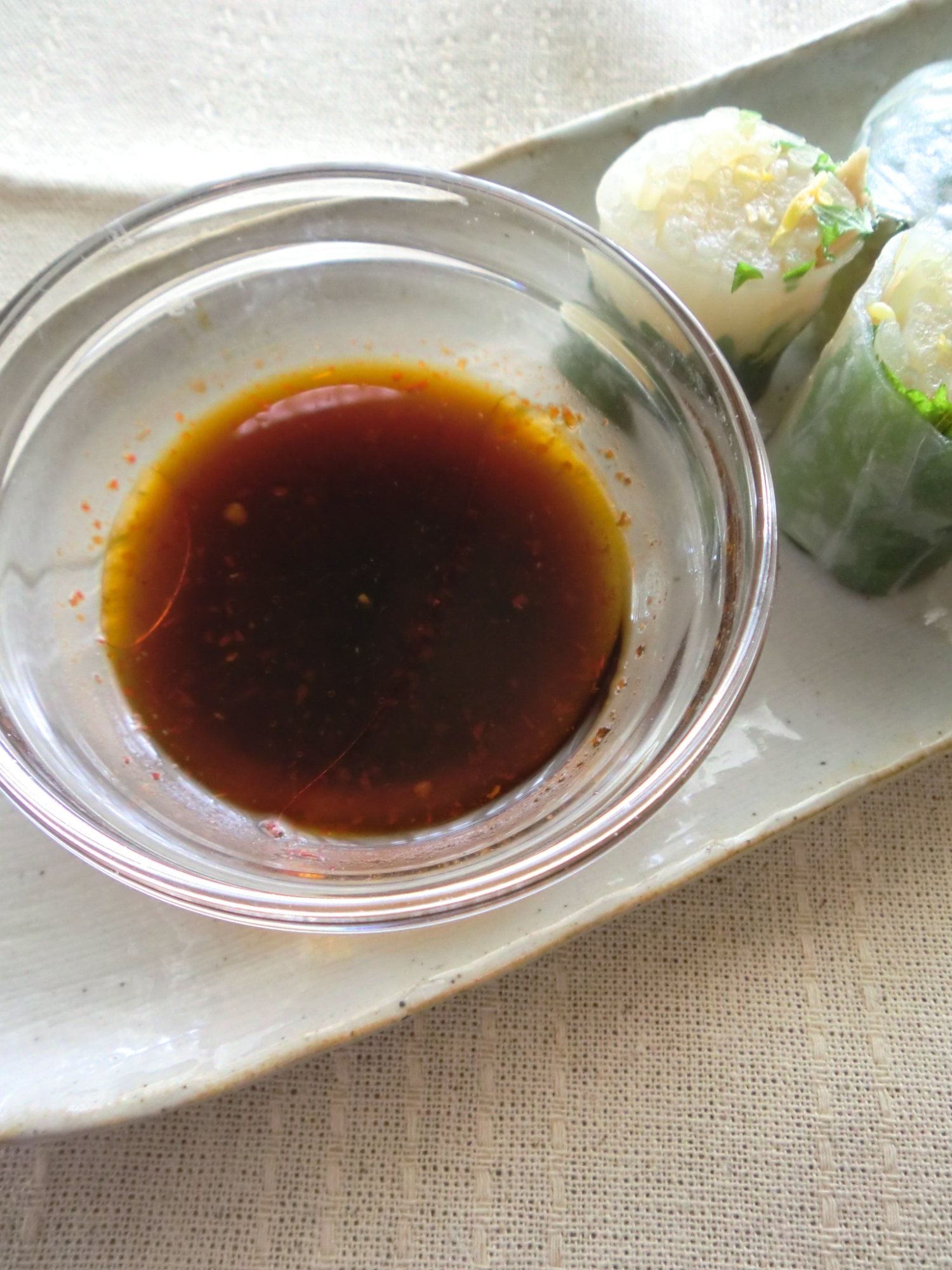 生春巻き 生春巻きのタレ レシピ 作り方 By 萌吉 楽天レシピ