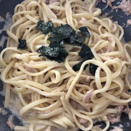 パスタ嫌いの息子が喜んだ♪温も冷もＯＫなツナパスタ