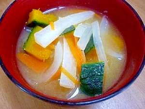 かぼちゃの味噌汁