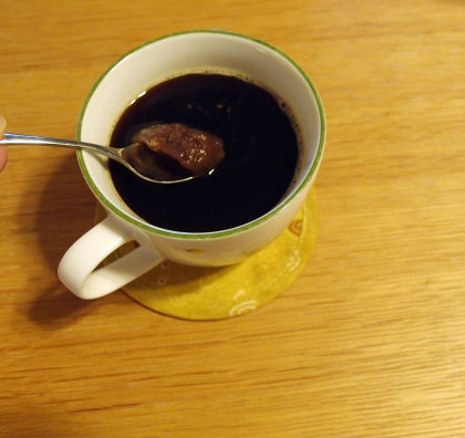 ほろ酔い❤コーヒーぜんざい