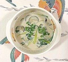 茄子 チンゲン菜 黒キャベツの豆乳スープ レシピ 作り方 By 2727椿 楽天レシピ