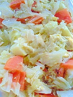 離乳食 キャベツのシーチキン卵 レシピ 作り方 By ぴぐ 楽天レシピ