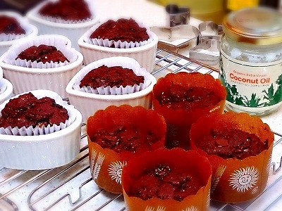 ココナッツオイルを使ってチョコカップケーキ レシピ 作り方 By Mikann77 楽天レシピ