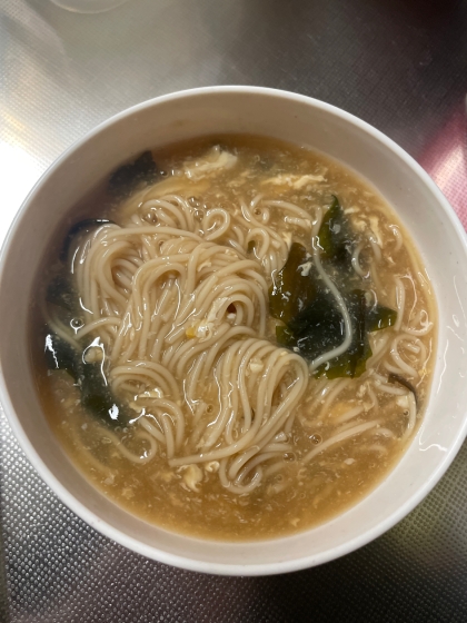 ふわっふわ卵にゅうめん