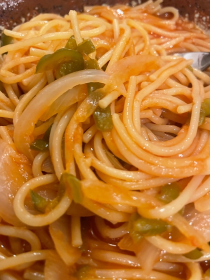 ホットクック任せ♪楽々ナポリタン風パスタ