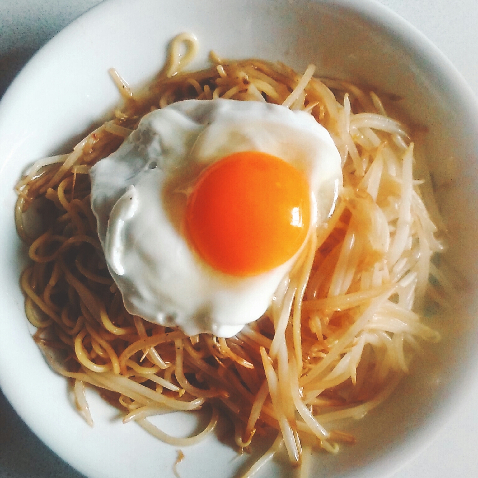 焼肉のたれで焼きそば