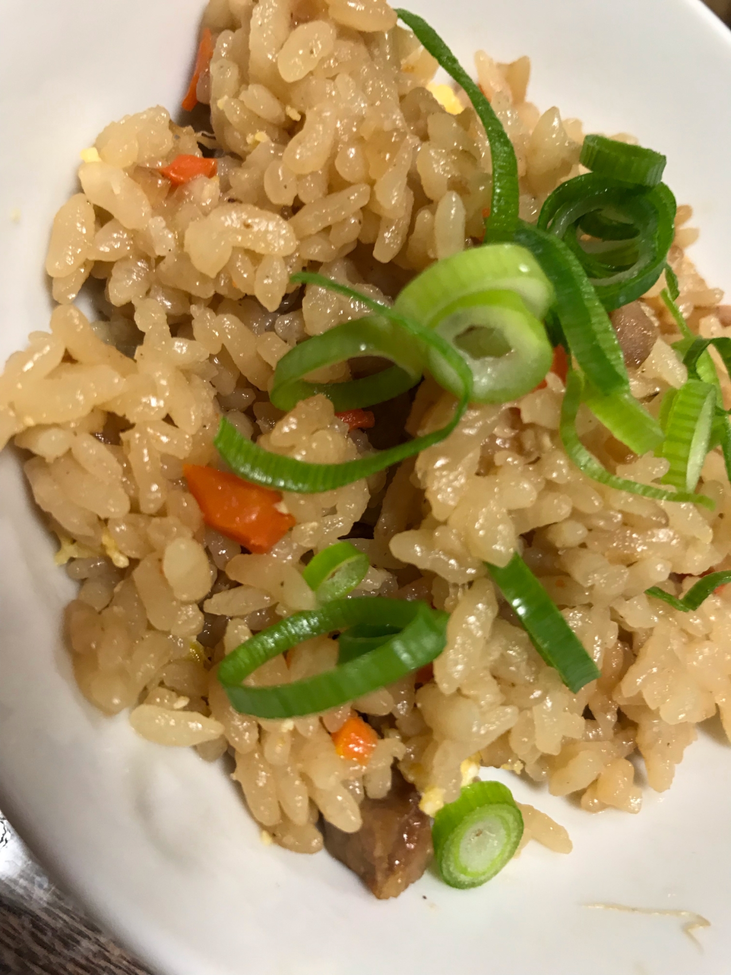 炊飯器で焼豚丼のような焼豚チャーハン